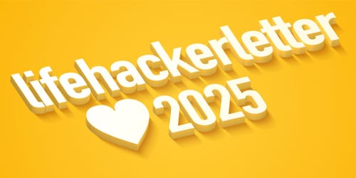 💌 Lifehackerletter leden 2025